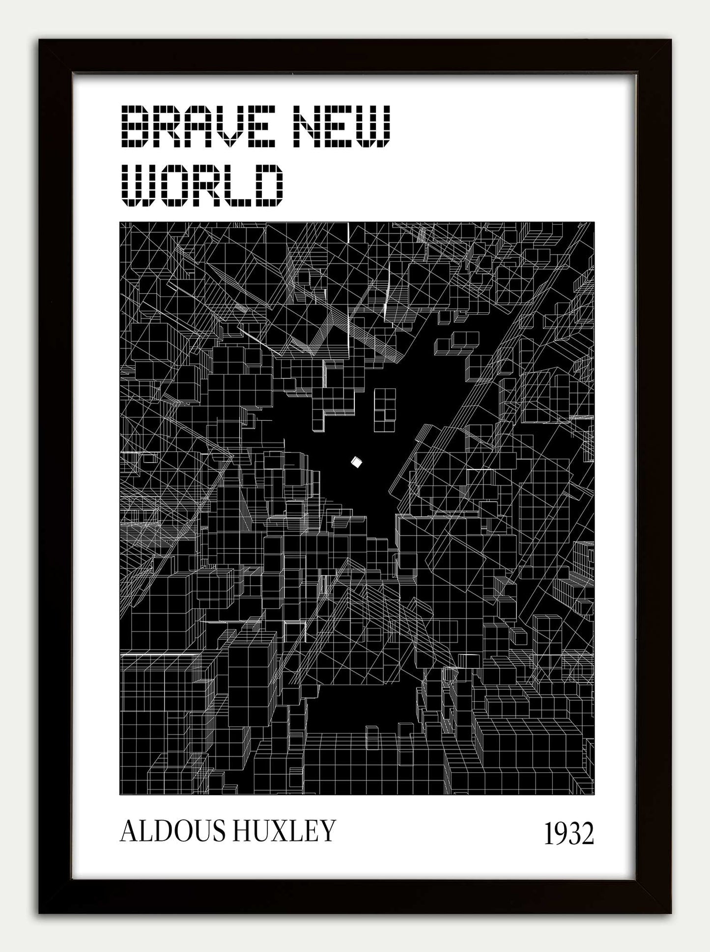 Brave New World// "Black Caste" Fine Art Print