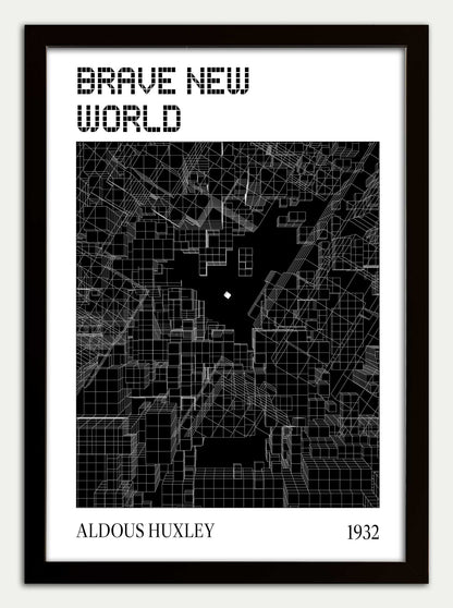 Brave New World// "Black Caste" Fine Art Print