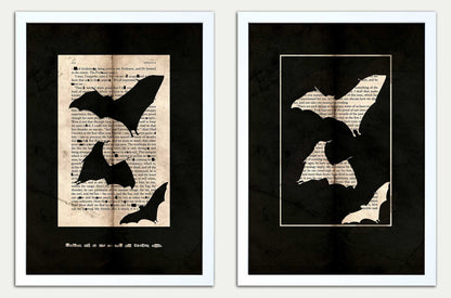 Dracula // "Brooding Wings 252" Double Print Fine Art Edition