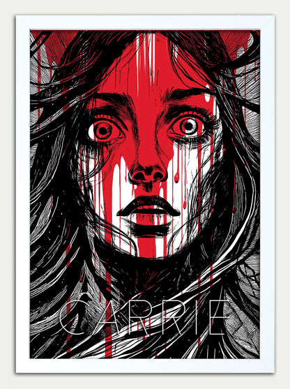 Carrie// "And Then The World Exploded" Fine Art Print