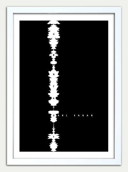 Contact// 1420 Megahertz Hydrogen Line Fine Art Print