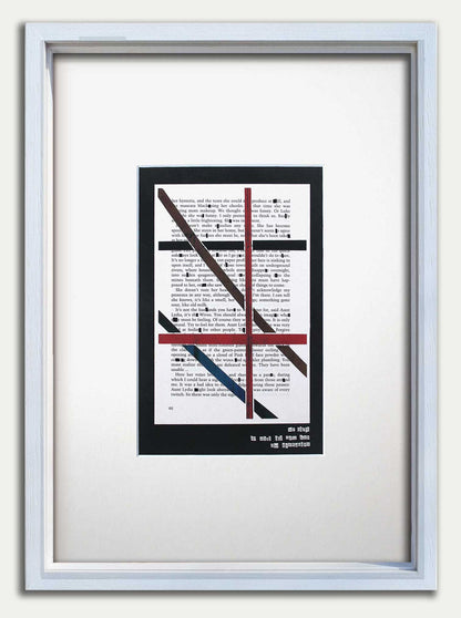 The Handmaid's Tale// "Court Lines 46" Original Double Papercut