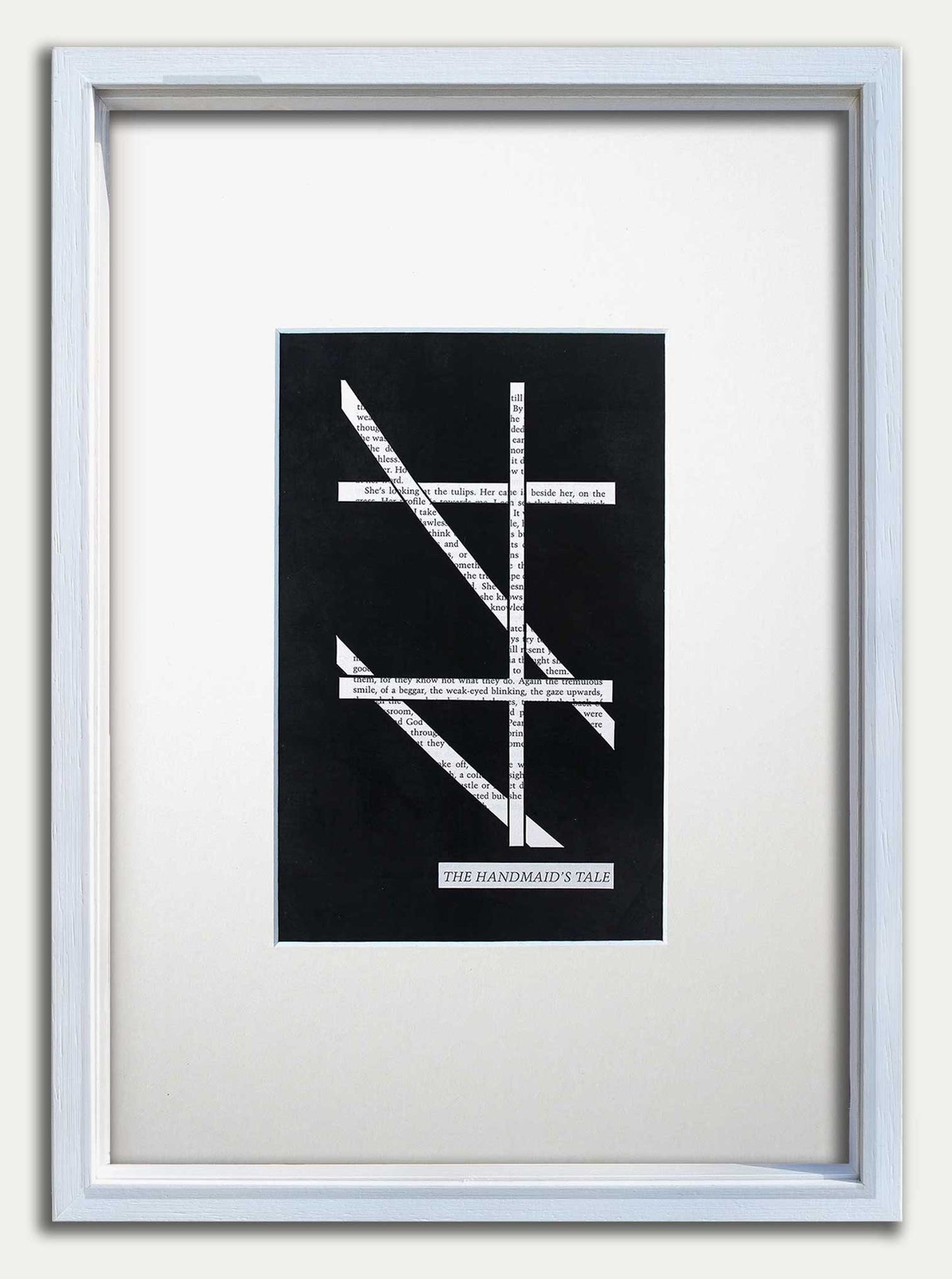 The Handmaid's Tale// "Court Lines 46" Original Double Papercut