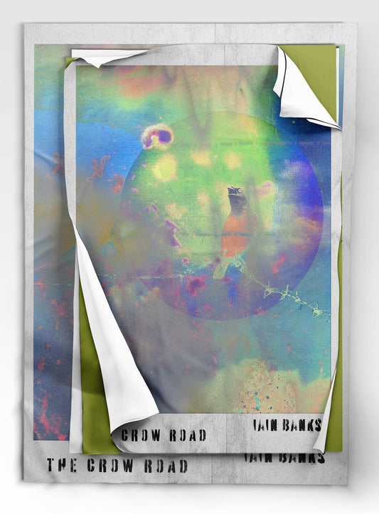 The Crow Road// Big Grunge Polaroid Wall Art Poster