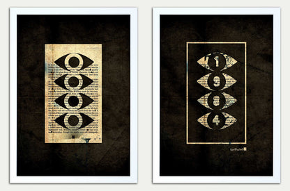 1984 "DOUBLEBLINK 3" Double Print Fine Art Edition