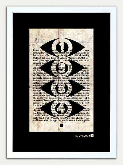 1984// "DoubleBlink3" Fine Art Print