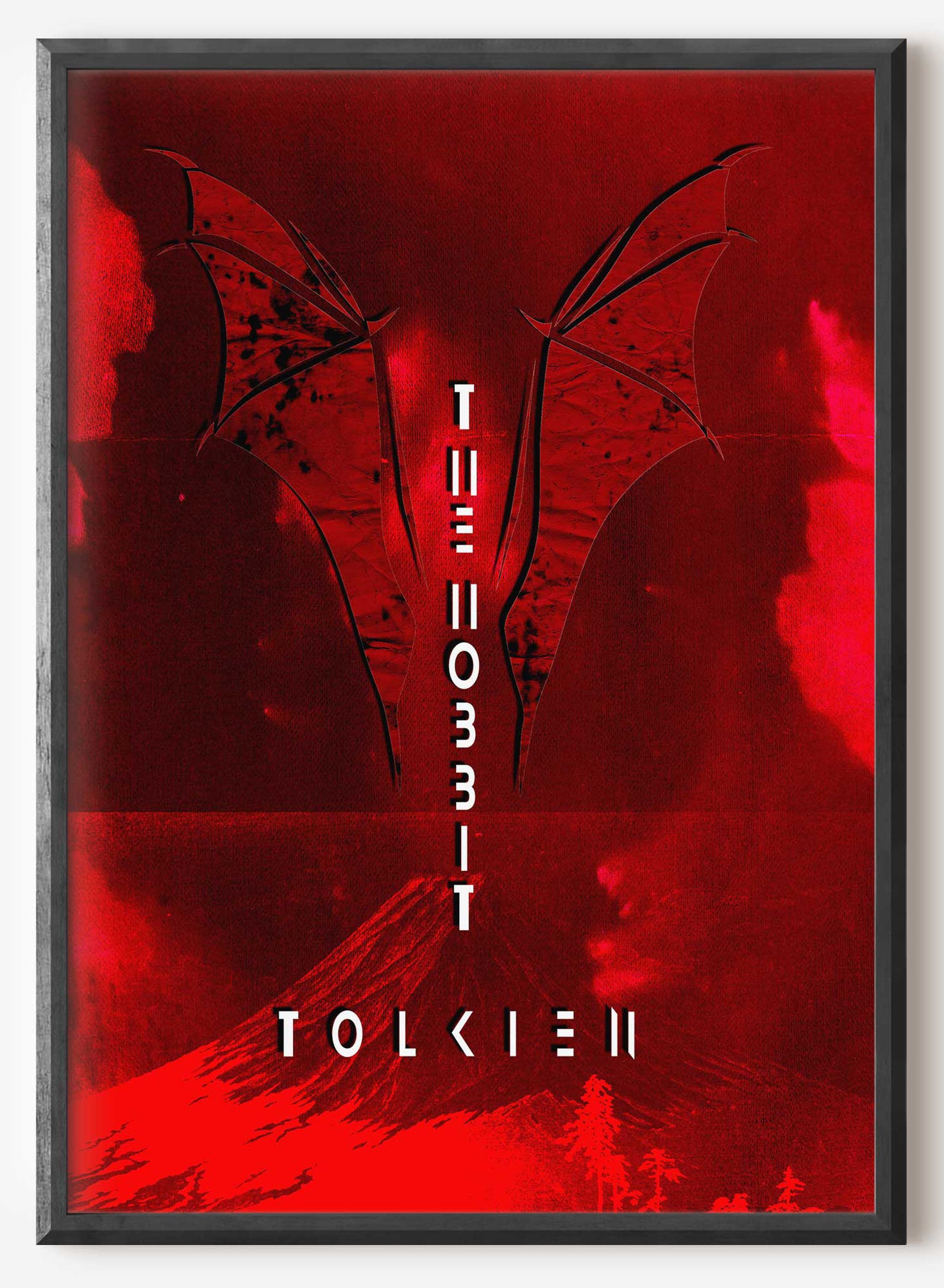 The Hobbit // "Smaug Over the Lonely Mountain" in Red Limited Edition