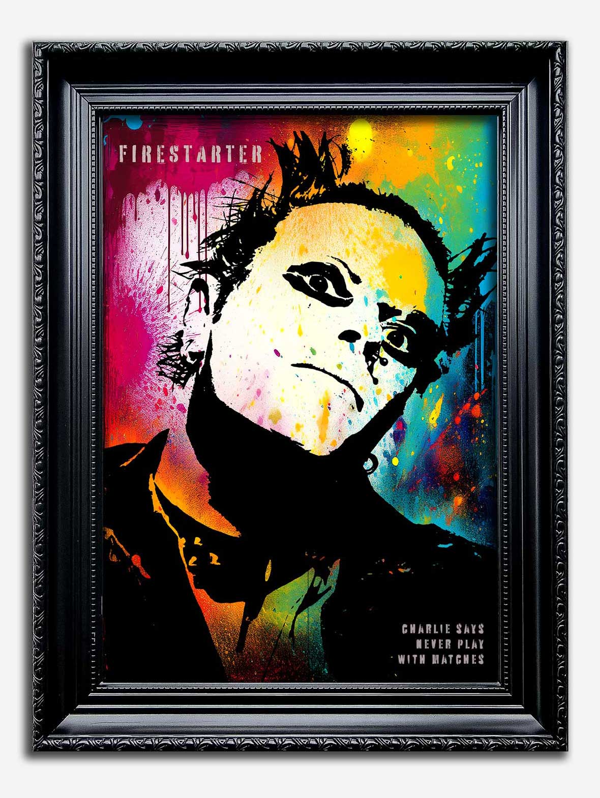 Firestarter// "Punkin' Instigator" Grunge Print