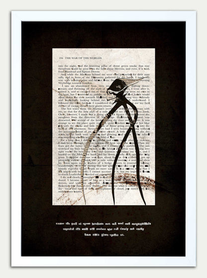 War of the Worlds// "The Gulf Raven" Mashup Fine Art Print