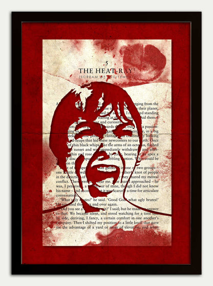 War of the Worlds// "HEAT RAY SCREAM [of excitement]" Fine Art Print