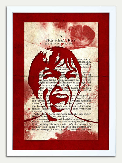 War of the Worlds// "HEAT RAY SCREAM [of excitement]" Fine Art Print