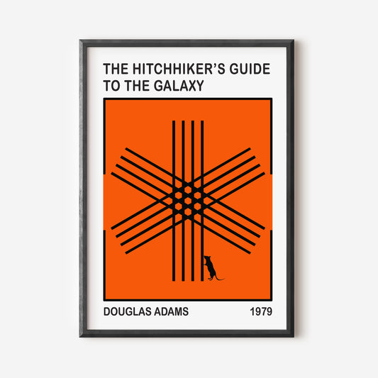 Limited Edtion The Hitchhiker's Guide to the Galaxy// "Asterix & Mouse" ORANGE