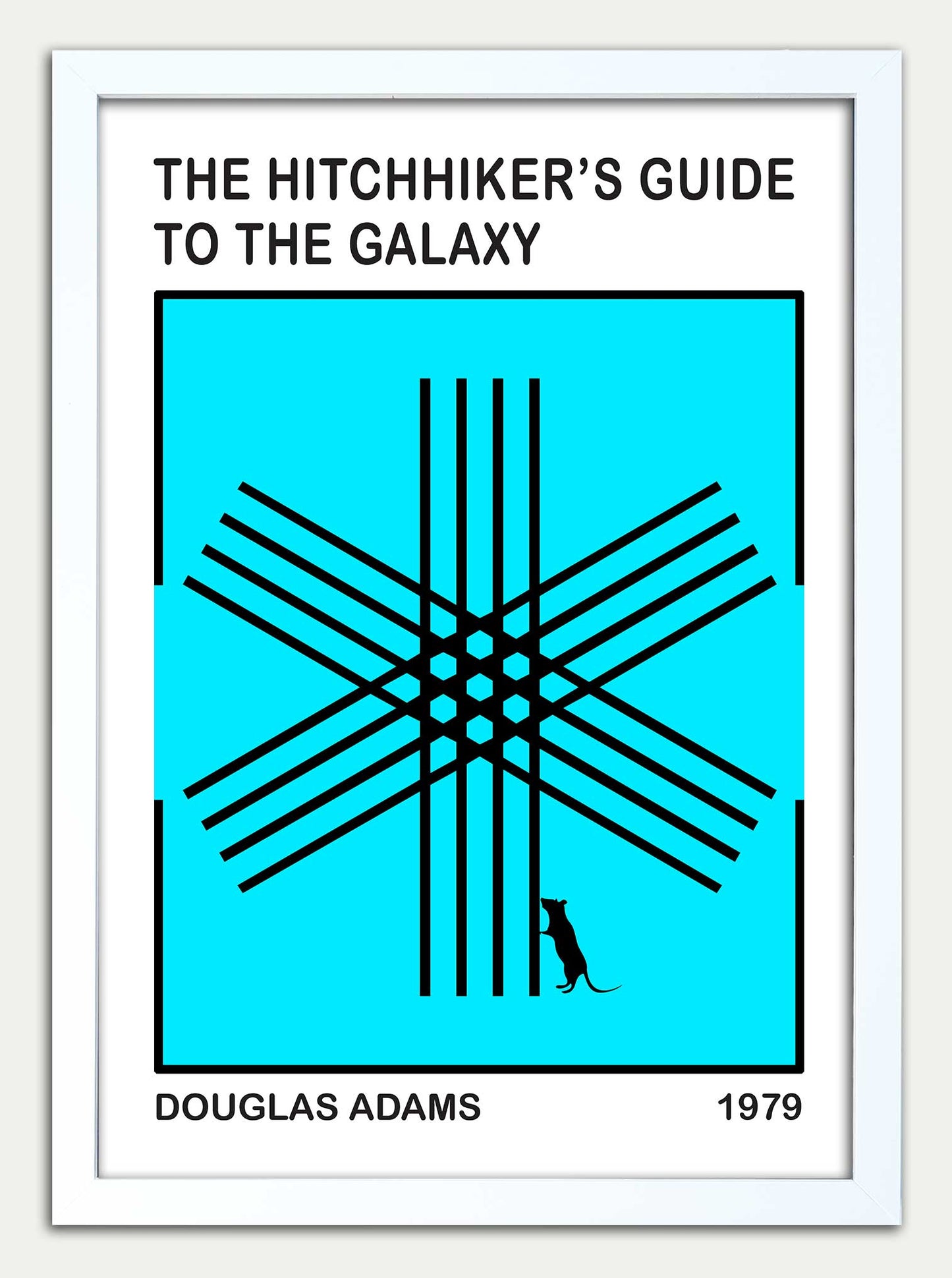 Hitchhiker's Guide to the Galaxy// "Asterisk & Mouse" Fine Art Print