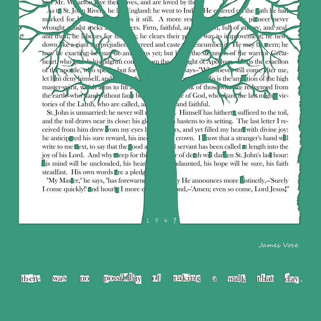 Jane Eyre // Cherstnut Tree A1 Print