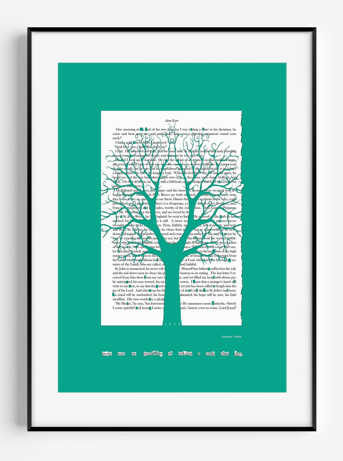 Jane Eyre // Cherstnut Tree A1 Print