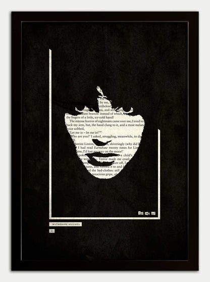 Wuthering Heights Kate Bush "Let me in 25" Black