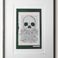 The Call of Cthulhu// "Kraken Skull 167" Original Paper Cut