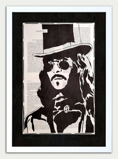 Dracula "Oceans of Time" Original Papercut