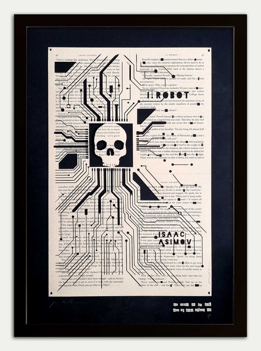 I, Robot "Replaced" Original Papercut