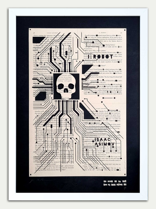I, Robot "Replaced" Original Papercut