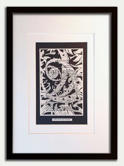 Day of the Triffids// "Sting in the Tail 7" Single papercut 1 of 1