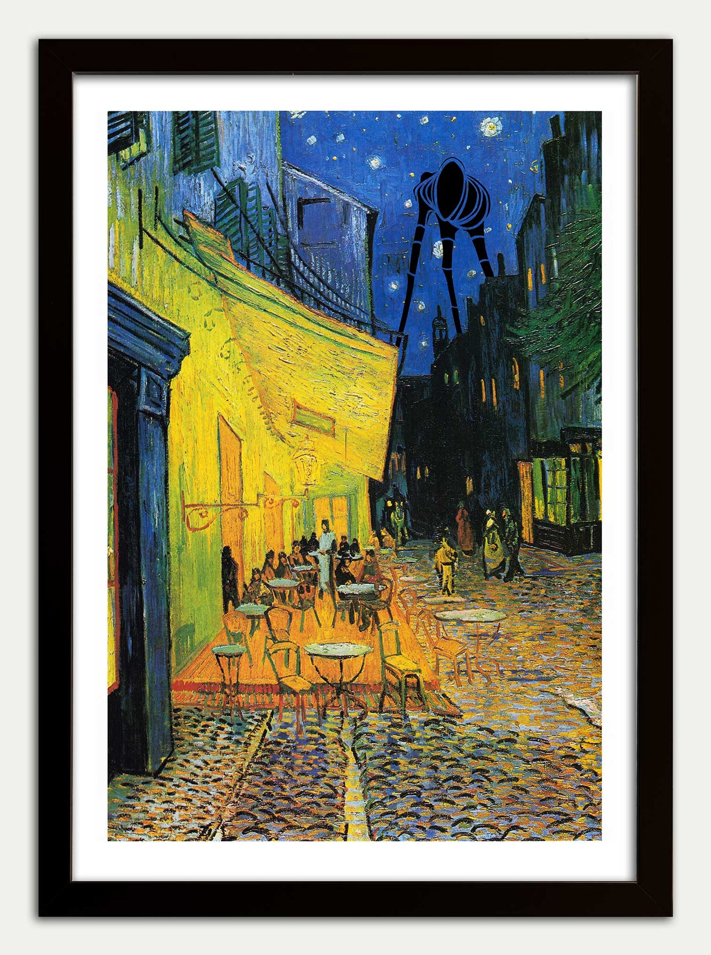 War of the Worlds "Table for 3 [legs]" Fine Art Print