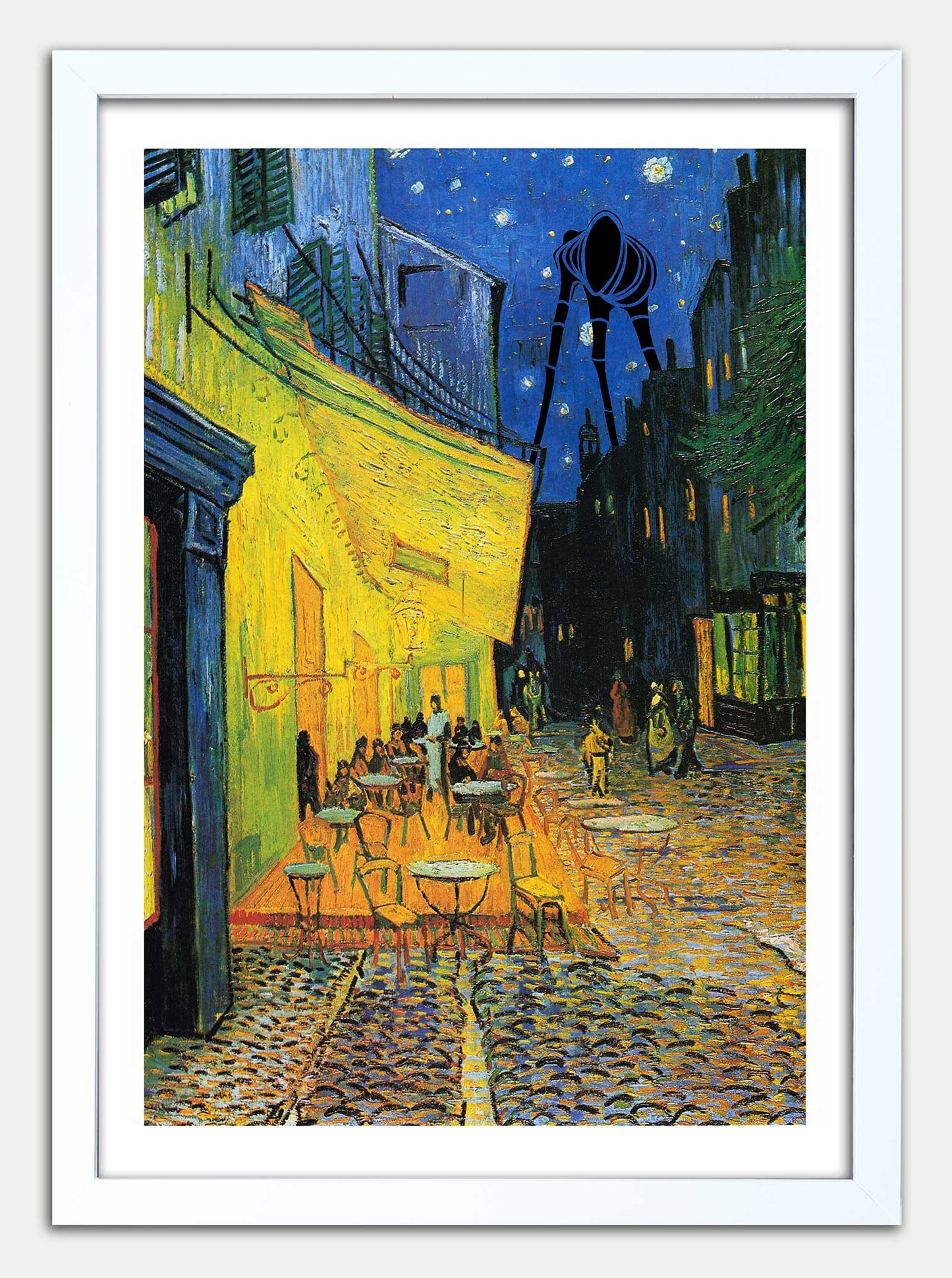 War of the Worlds "Table for 3 [legs]" Fine Art Print