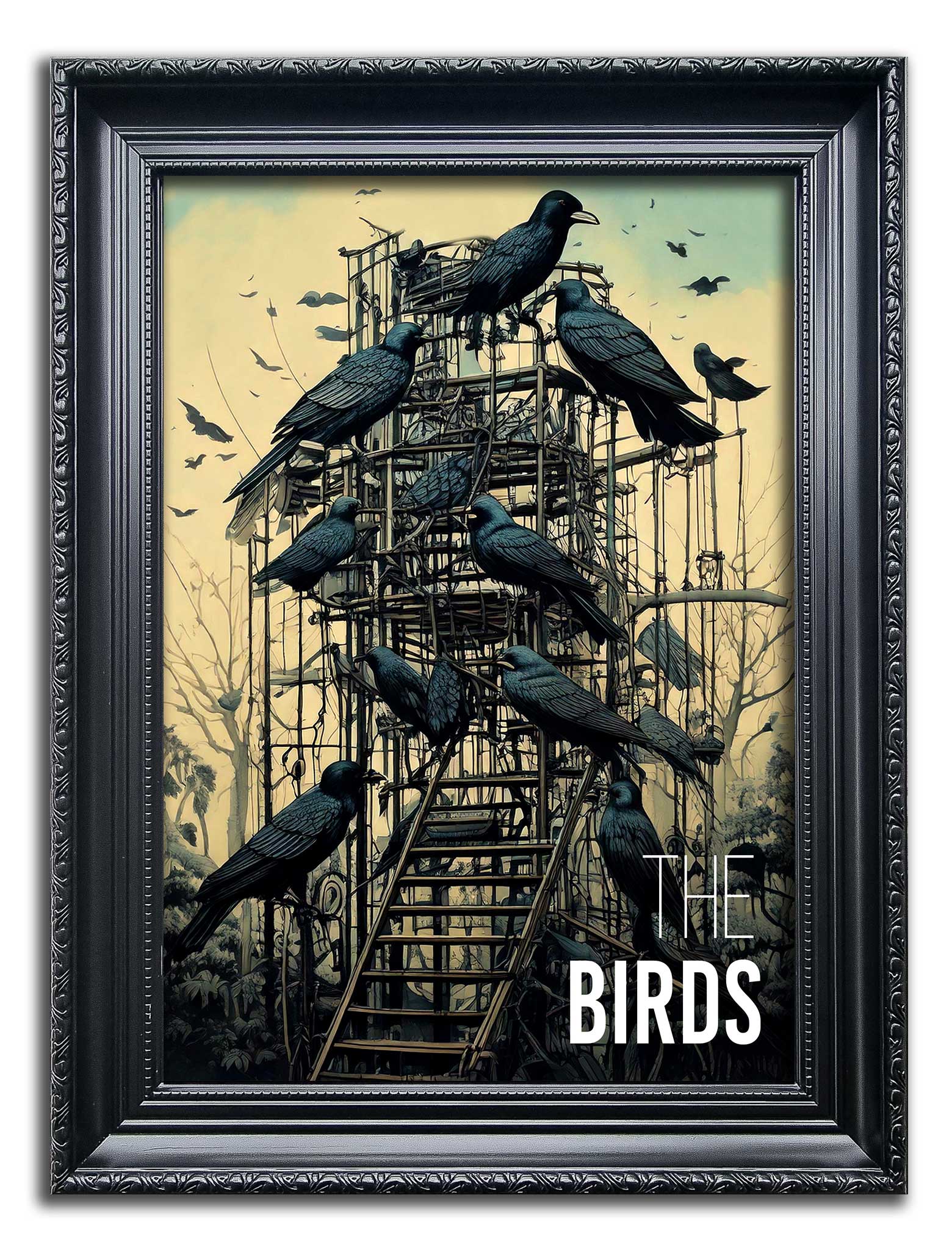 The Birds// "This is My Climbing Frame" Fine Art Print