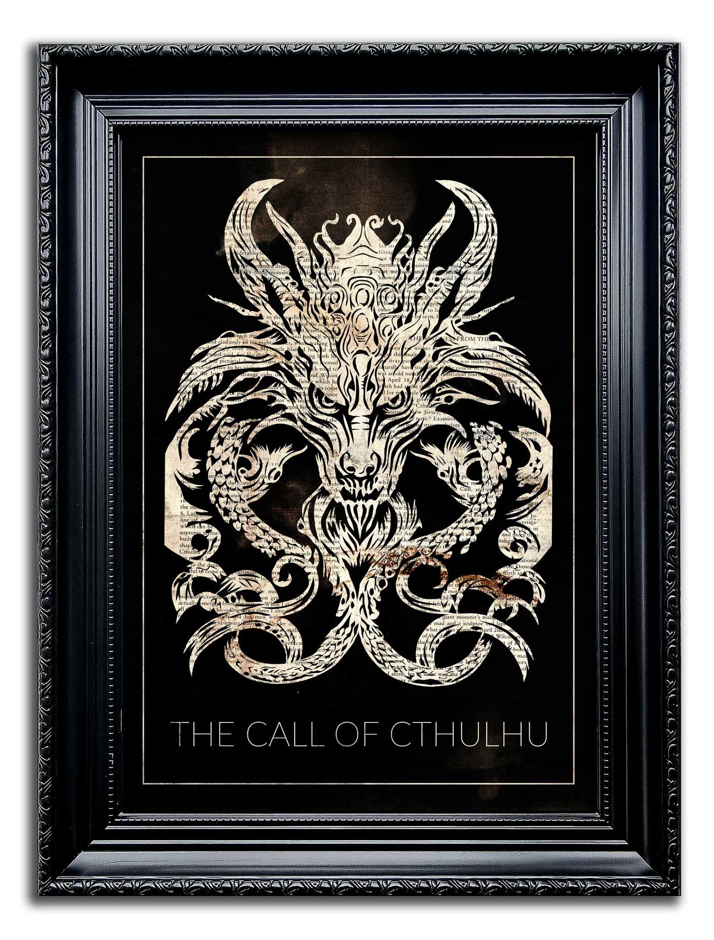 The Call of Cthulhu// "Vast Angels and Ancient Horrors" Limited Edition Fine Art Print