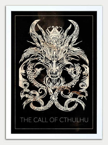 Call of Cthulhu// "Vast Angels and Ancient Horrors" Fine Art Print