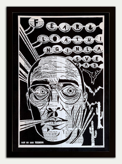Fear and Loathing "When the White Rabbit Peaks" Fine Art Print