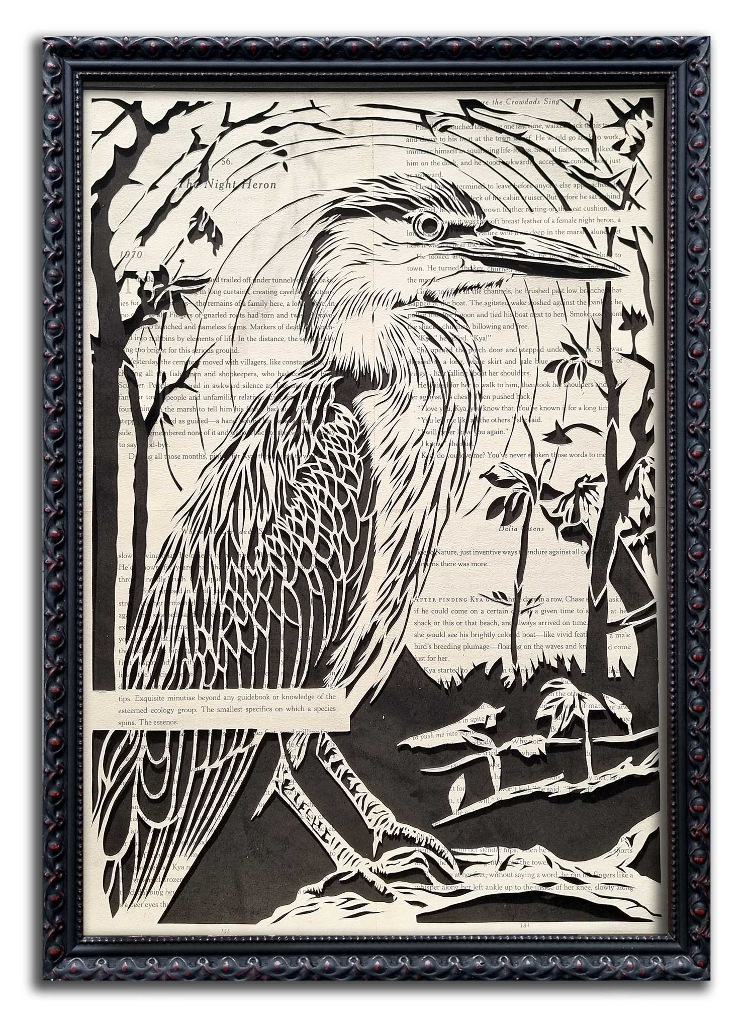 Where The Crawdads Sing// "Night Heron" Original Artwork