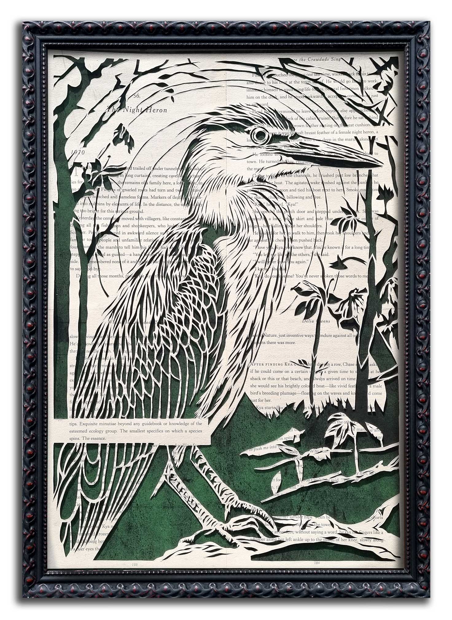 Where The Crawdads Sing// "Night Heron" Original Artwork