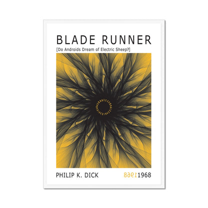 Blade Runner// Reaction Time is a Factor Framed Print