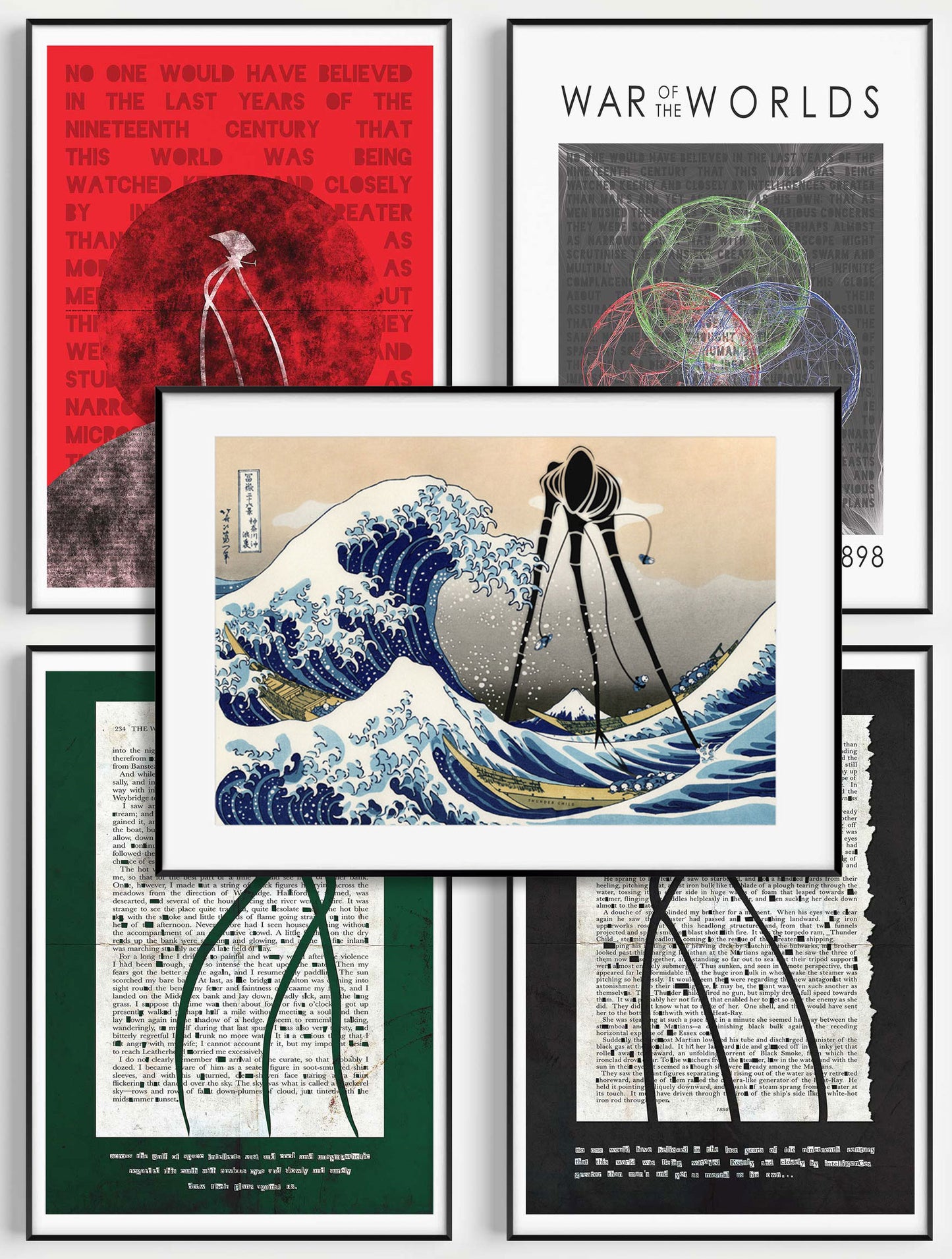 War of the Worlds// Tripod Print Collection