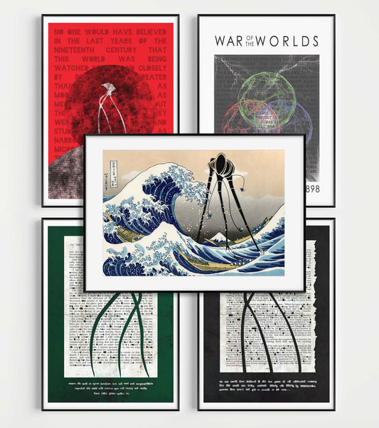 Single War of the Worlds Collection Prints