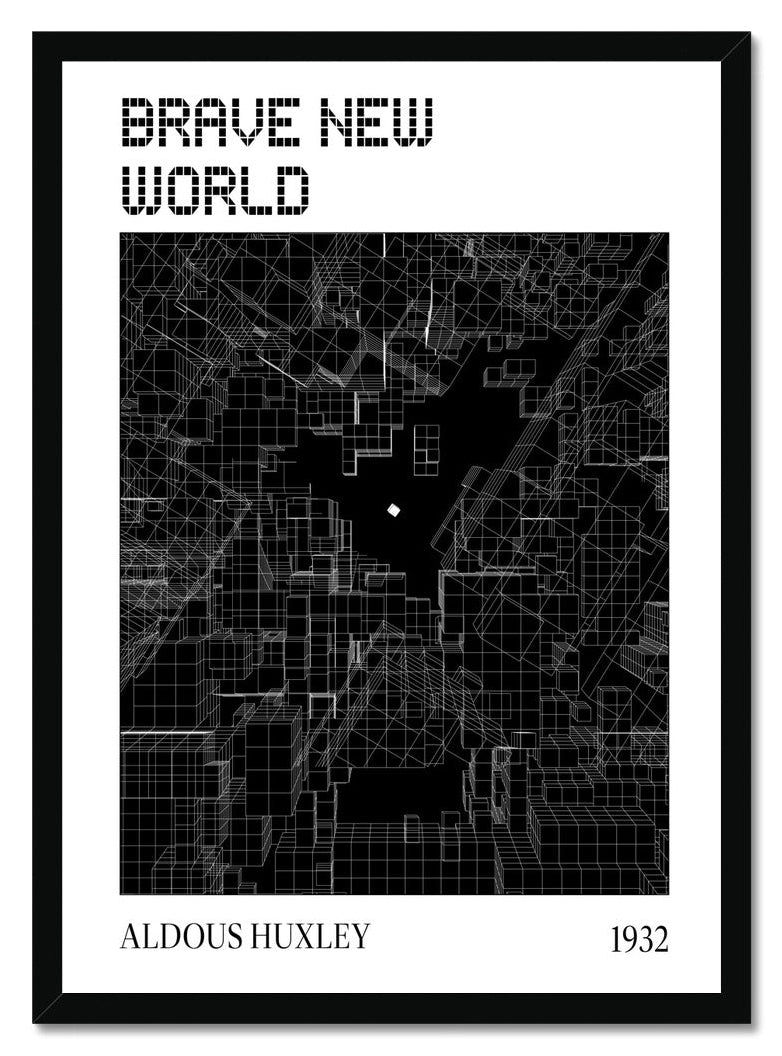 Brave New World// "Black Caste" Fine Art Print