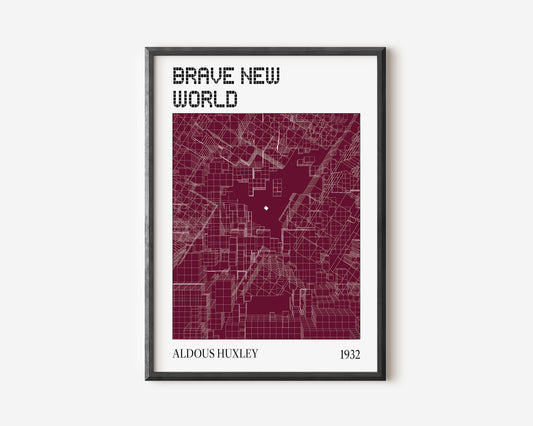 Brave New World// "Mulberry Caste" Matt Print