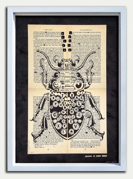Naked Lunch// "Bug Powder Dust" Original Papercut
