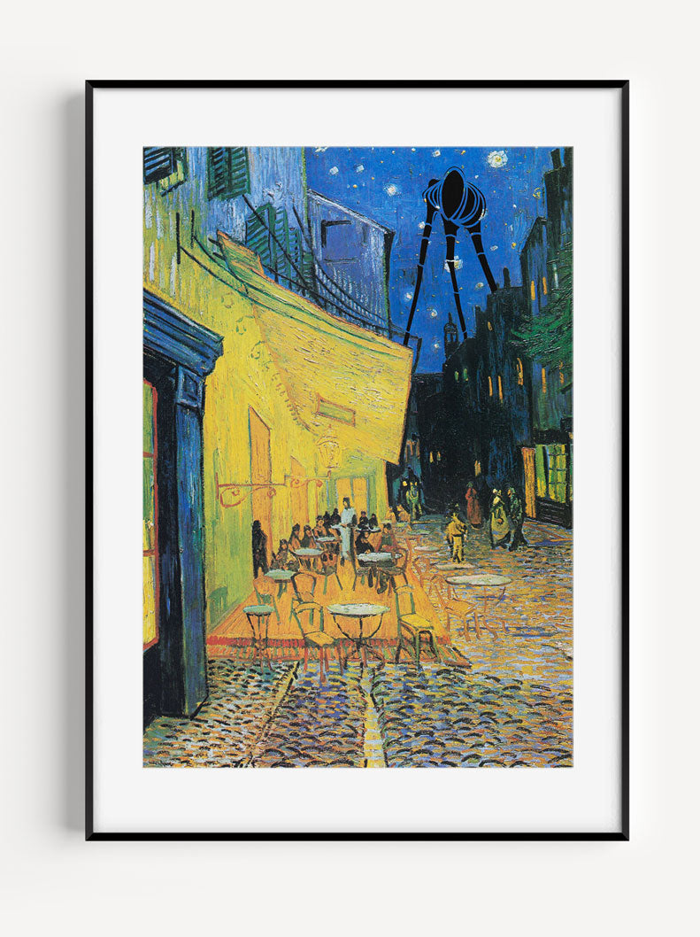 War of the Worlds// "A Table for 3 [legs]" A4 Print