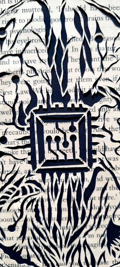 I Robot "Open Your Mind" Original Single Page Papercut