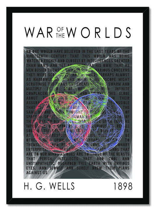 War of the Worlds "Human Thought" Fine Art Print