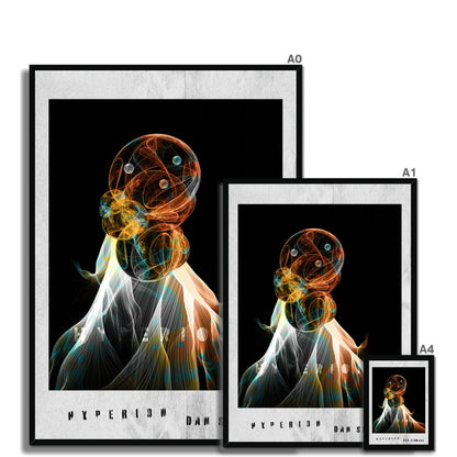 Hyperion// Time Tombs of Hyperion Framed Print