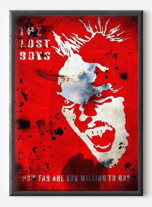 The Lost Boys// "How Far Are You Willing To Go?" Fine Art Print