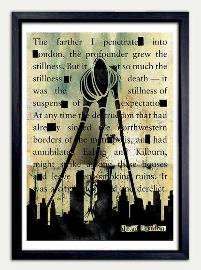 War of the Worlds "Dead London" Fine Art Print