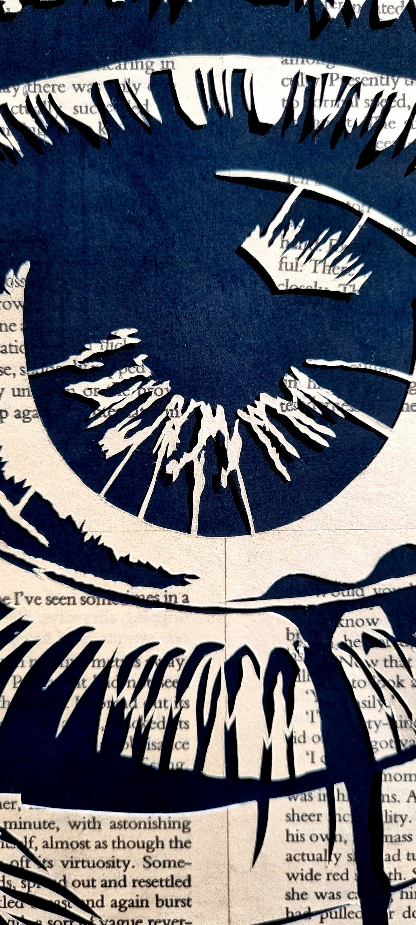 1984// "I Love You Winston" Original Papercut
