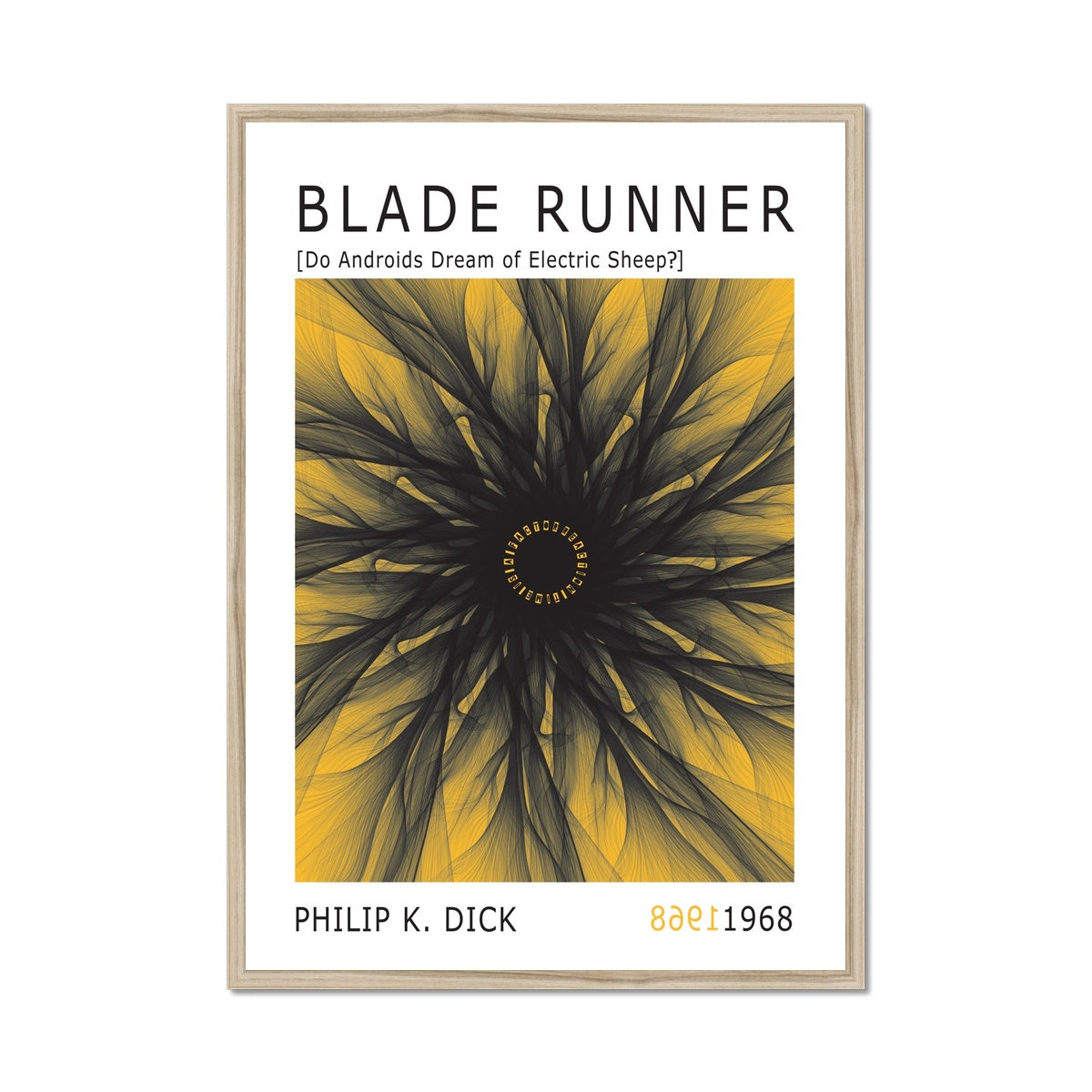 Blade Runner// Reaction Time is a Factor Framed Print