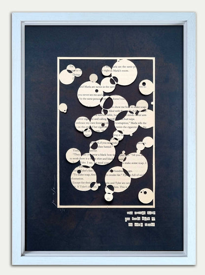 Fight Club "Lather Up, Baby" Original Single Page Papercut