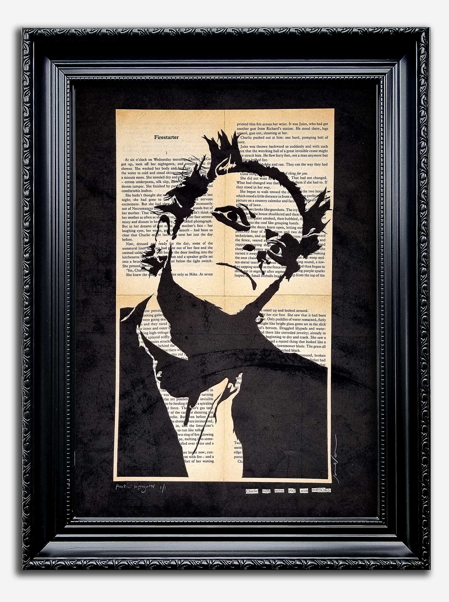 Firestarter// "Punkin' Instigator" Framed Original