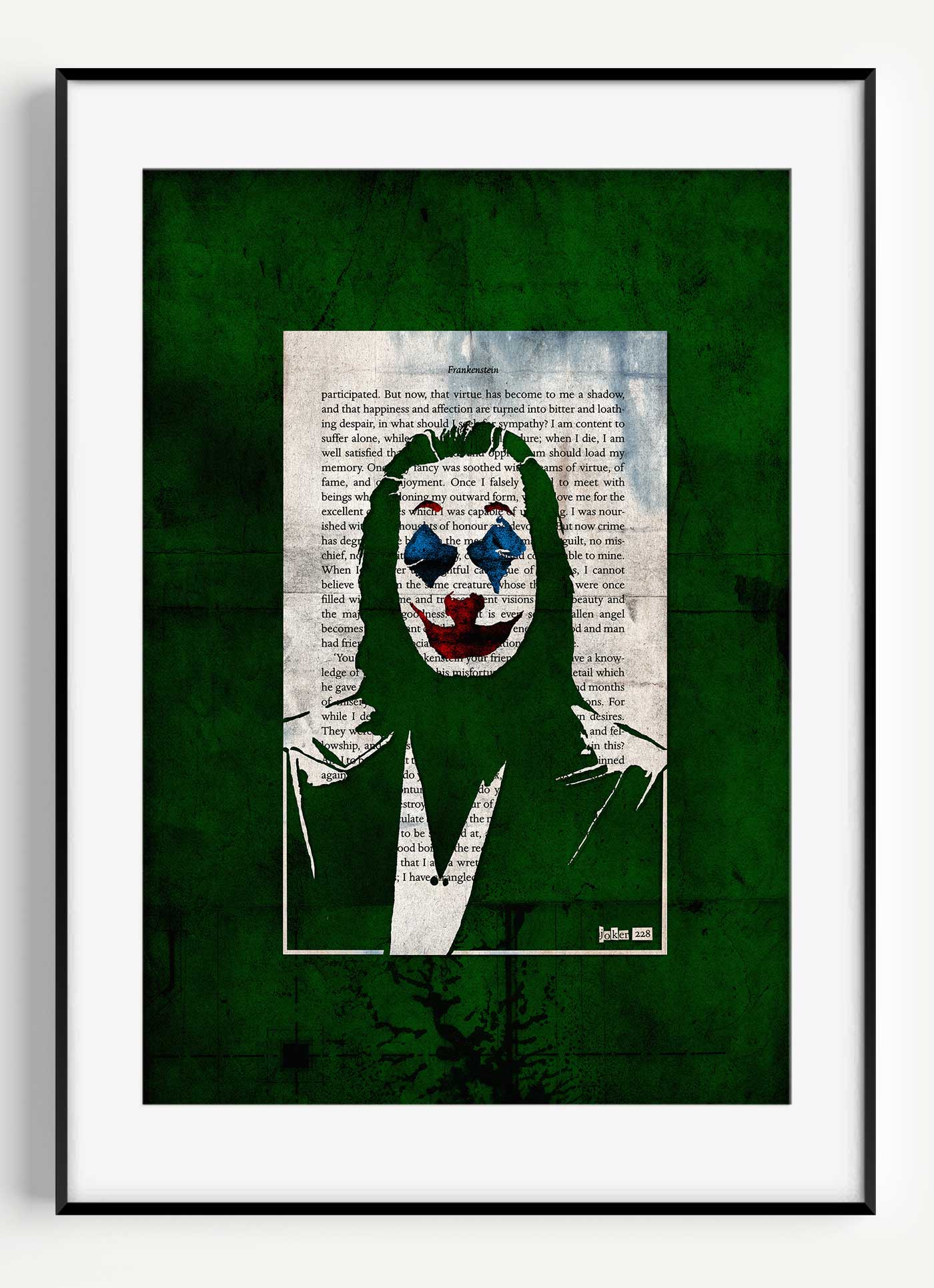 Frankenstein// "Joker 228" Fine Art Print